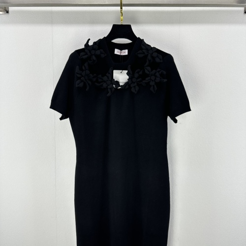 Replica Valentino Dresses Short Sleeved For Women #1204407, $112.00 USD, [ITEM#1204407], Replica Valentino Dresses outlet from China