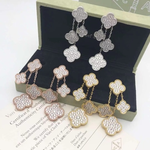 Replica Van Cleef & Arpels Earrings For Women #1204686 $39.00 USD for Wholesale