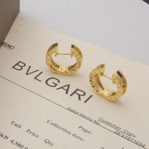 Replica Bvlgari Earrings For Women #1204705 $25.00 USD for Wholesale