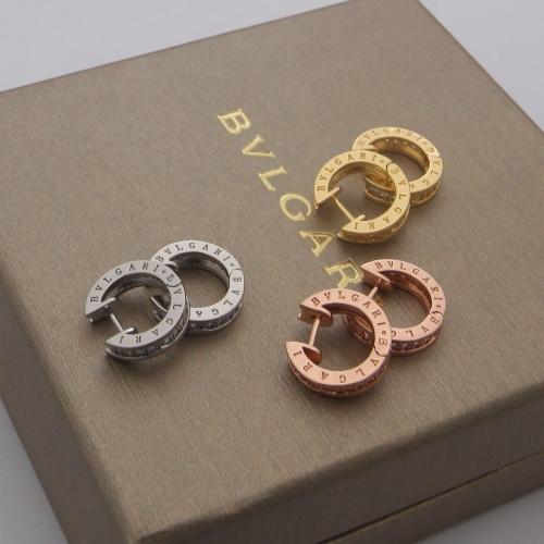 Replica Bvlgari Earrings For Women #1204707 $25.00 USD for Wholesale