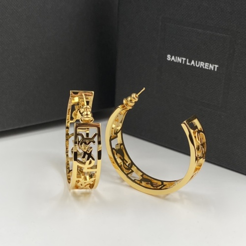 Replica Yves Saint Laurent YSL Earrings For Women #1204730 $29.00 USD for Wholesale
