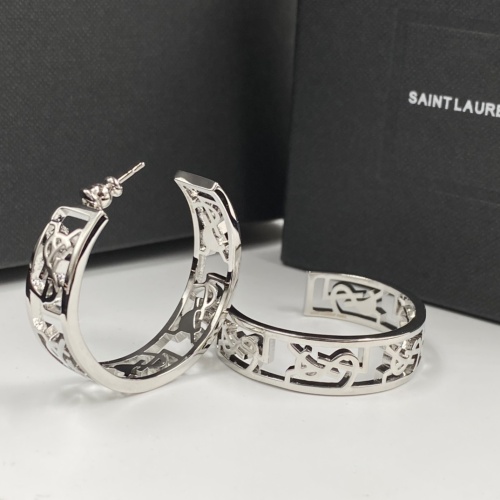 Replica Yves Saint Laurent YSL Earrings For Women #1204730 $29.00 USD for Wholesale