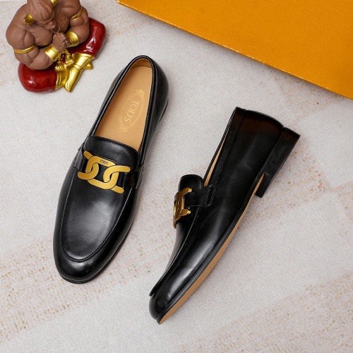 Replica TOD'S Oxfords Shoes #1204953 $98.00 USD for Wholesale