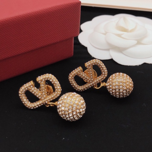 Replica Valentino Earrings For Women #1205045 $36.00 USD for Wholesale