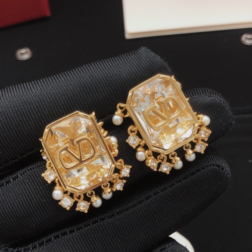 Replica Valentino Earrings For Women #1205071 $36.00 USD for Wholesale