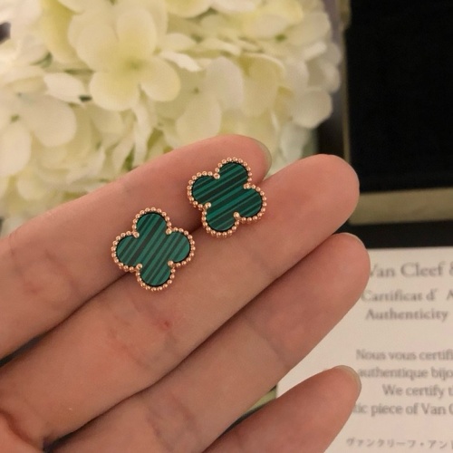 Replica Van Cleef & Arpels Earrings For Women #1205156 $27.00 USD for Wholesale