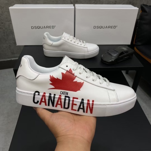 Replica Dsquared Casual Shoes For Men #1205192 $82.00 USD for Wholesale