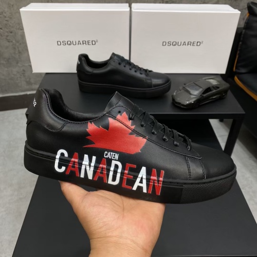 Replica Dsquared Casual Shoes For Men #1205195 $82.00 USD for Wholesale