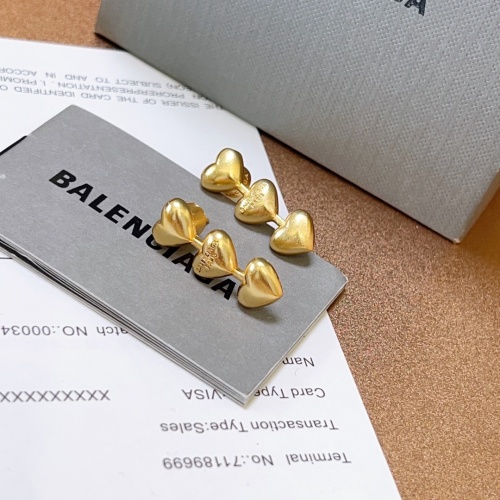 Replica Balenciaga Earrings For Women #1205256 $29.00 USD for Wholesale