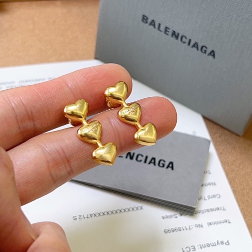 Replica Balenciaga Earrings For Women #1205256 $29.00 USD for Wholesale