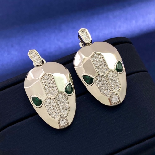 Replica Bvlgari Earrings For Women #1205259 $32.00 USD for Wholesale