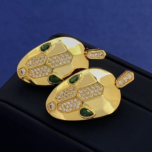 Replica Bvlgari Earrings For Women #1205260 $32.00 USD for Wholesale