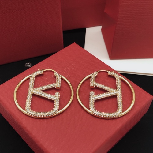 Replica Valentino Earrings For Women #1205285 $36.00 USD for Wholesale