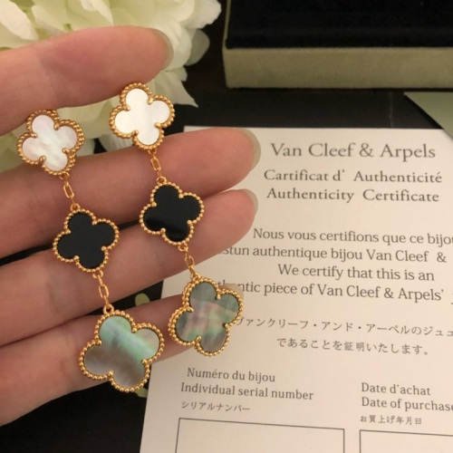 Replica Van Cleef &amp; Arpels Earrings For Women #1205312, $40.00 USD, [ITEM#1205312], Replica Van Cleef &amp; Arpels Earrings outlet from China