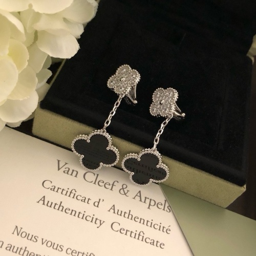 Replica Van Cleef & Arpels Earrings For Women #1205361 $34.00 USD for Wholesale