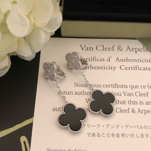 Replica Van Cleef & Arpels Earrings For Women #1205361 $34.00 USD for Wholesale