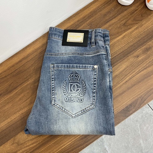 Replica Dolce &amp; Gabbana D&amp;G Jeans For Men #1205519, $82.00 USD, [ITEM#1205519], Replica Dolce &amp; Gabbana D&amp;G Jeans outlet from China