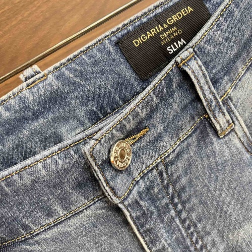Replica Dolce & Gabbana D&G Jeans For Men #1205519 $82.00 USD for Wholesale