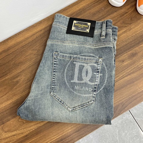 Replica Dolce &amp; Gabbana D&amp;G Jeans For Men #1205522, $82.00 USD, [ITEM#1205522], Replica Dolce &amp; Gabbana D&amp;G Jeans outlet from China