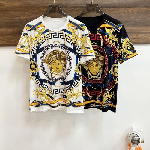 Replica Versace T-Shirts Short Sleeved For Men #1205571 $82.00 USD for Wholesale