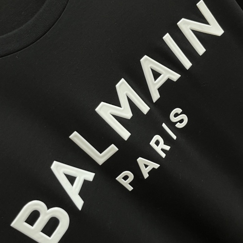 Replica Balmain T-Shirts Short Sleeved For Men #1205577 $76.00 USD for Wholesale