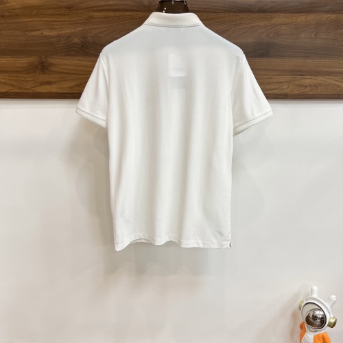 Replica Yves Saint Laurent YSL T-shirts Short Sleeved For Men #1205584 $85.00 USD for Wholesale