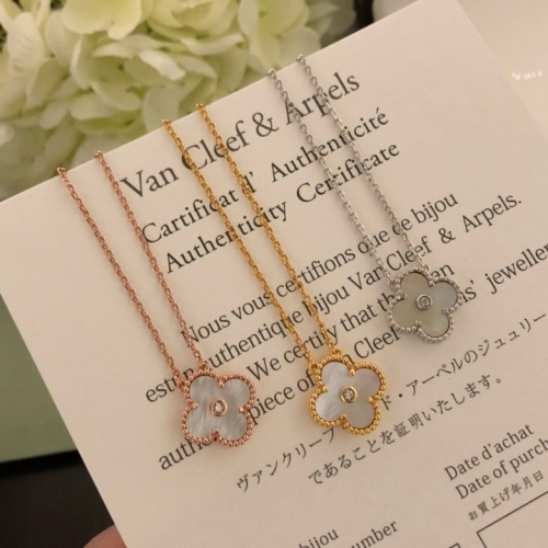Replica Van Cleef & Arpels Necklaces For Women #1205662 $25.00 USD for Wholesale