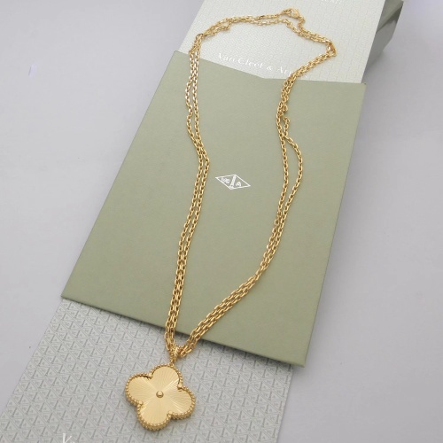 Replica Van Cleef & Arpels Necklaces For Women #1205875 $32.00 USD for Wholesale