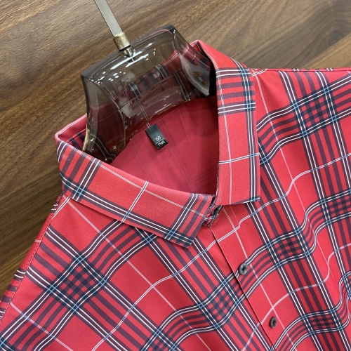 Replica Burberry Shirts Short Sleeved For Men #1206147 $82.00 USD for Wholesale