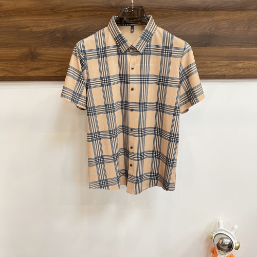 Replica Burberry Shirts Short Sleeved For Men #1206148, $82.00 USD, [ITEM#1206148], Replica Burberry Shirts outlet from China