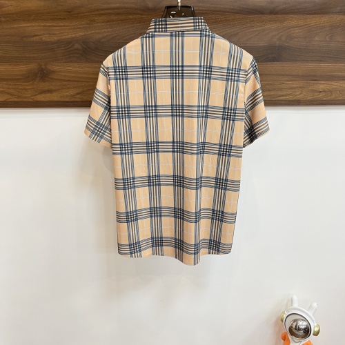 Replica Burberry Shirts Short Sleeved For Men #1206148 $82.00 USD for Wholesale