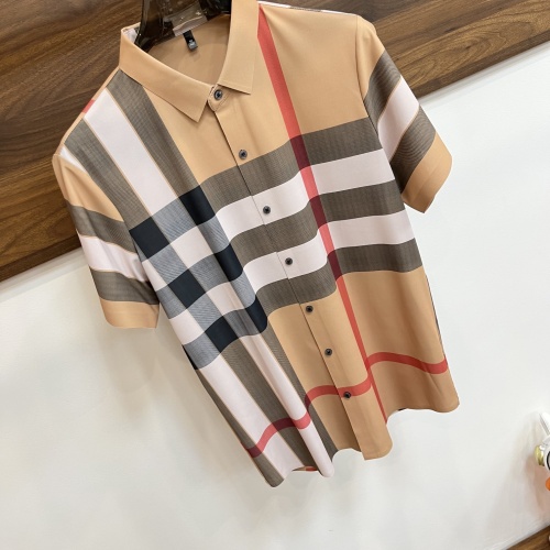 Replica Burberry Shirts Short Sleeved For Men #1206149 $82.00 USD for Wholesale