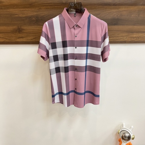 Replica Burberry Shirts Short Sleeved For Men #1206150, $82.00 USD, [ITEM#1206150], Replica Burberry Shirts outlet from China