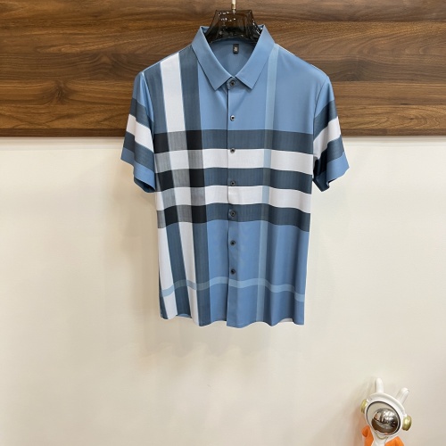 Replica Burberry Shirts Short Sleeved For Men #1206151, $82.00 USD, [ITEM#1206151], Replica Burberry Shirts outlet from China