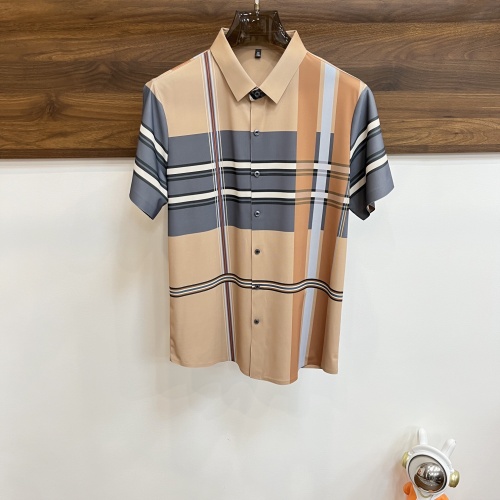 Replica Burberry Shirts Short Sleeved For Men #1206152, $82.00 USD, [ITEM#1206152], Replica Burberry Shirts outlet from China