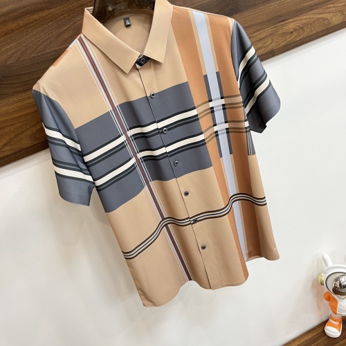 Replica Burberry Shirts Short Sleeved For Men #1206152 $82.00 USD for Wholesale
