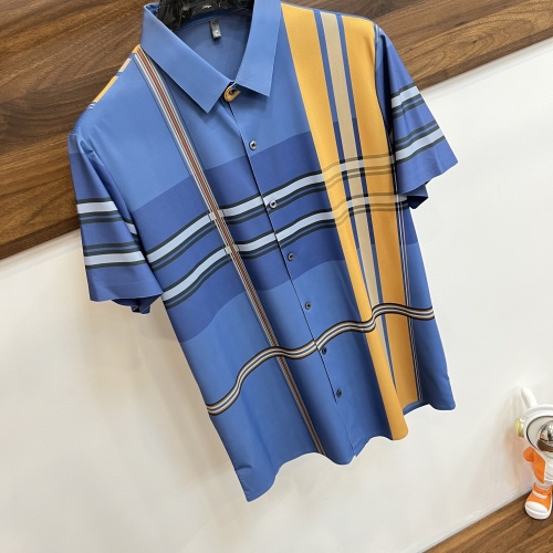 Replica Burberry Shirts Short Sleeved For Men #1206153 $82.00 USD for Wholesale