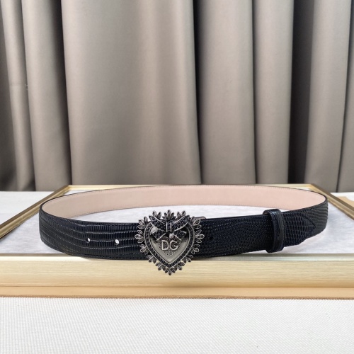 Replica Dolce & Gabbana D&G AAA Quality Belts For Women #1206318 $60.00 USD for Wholesale