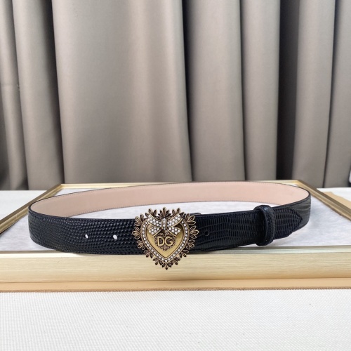 Replica Dolce & Gabbana D&G AAA Quality Belts For Women #1206319 $60.00 USD for Wholesale