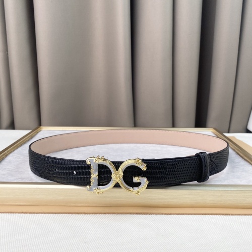 Replica Dolce & Gabbana D&G AAA Quality Belts For Women #1206320 $60.00 USD for Wholesale