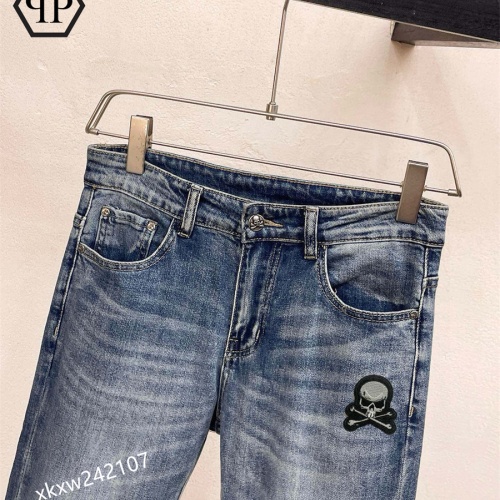 Replica Philipp Plein PP Jeans For Men #1206474 $48.00 USD for Wholesale