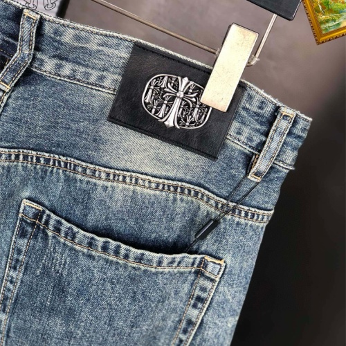 Replica Chrome Hearts Jeans For Men #1206483 $48.00 USD for Wholesale