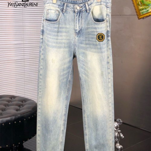 Replica Yves Saint Laurent YSL Jeans For Men #1206485, $48.00 USD, [ITEM#1206485], Replica Yves Saint Laurent YSL Jeans outlet from China