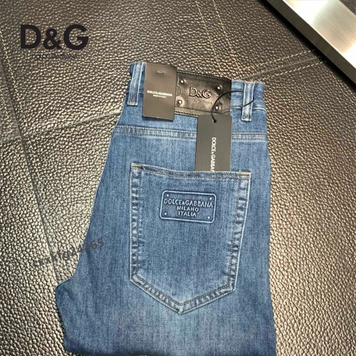 Replica Dolce &amp; Gabbana D&amp;G Jeans For Men #1206515, $48.00 USD, [ITEM#1206515], Replica Dolce &amp; Gabbana D&amp;G Jeans outlet from China