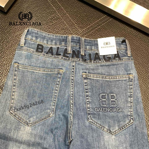 Replica Balenciaga Jeans For Men #1206532 $48.00 USD for Wholesale