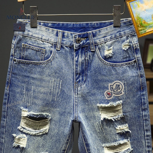 Replica Moncler Jeans For Men #1206537 $40.00 USD for Wholesale