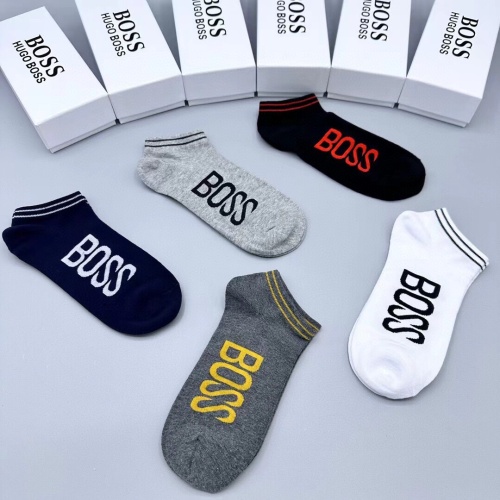 Replica Boss Socks For Men #1206547 $25.00 USD for Wholesale