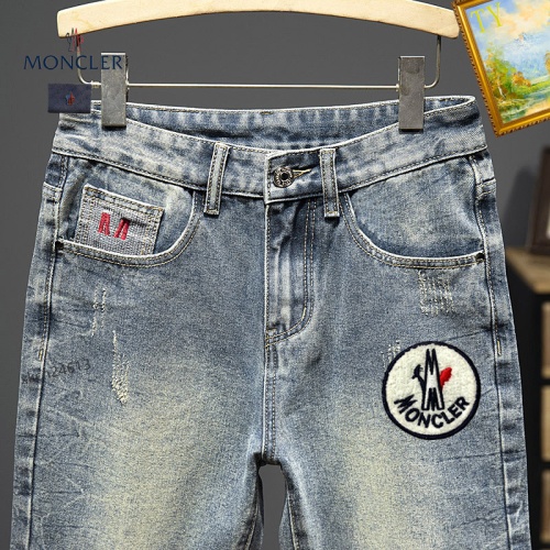 Replica Moncler Jeans For Men #1206572 $40.00 USD for Wholesale