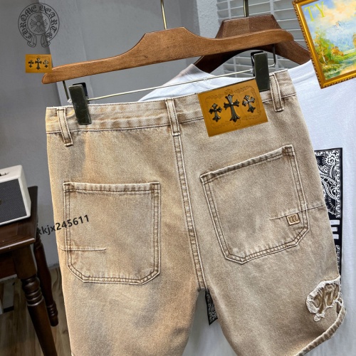 Replica Chrome Hearts Jeans For Men #1206576 $40.00 USD for Wholesale
