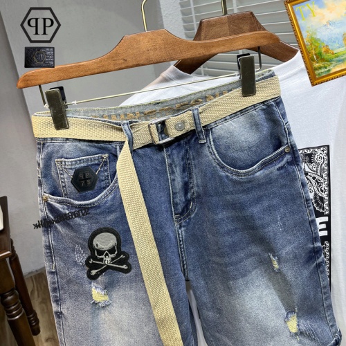 Replica Philipp Plein PP Jeans For Men #1206577 $40.00 USD for Wholesale